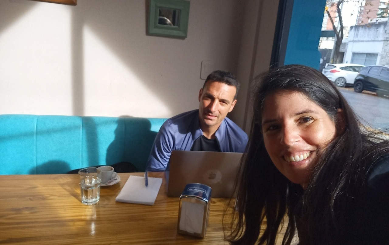 ¿Qué hace Lionel Scaloni en Rosario? | Rosario y la región