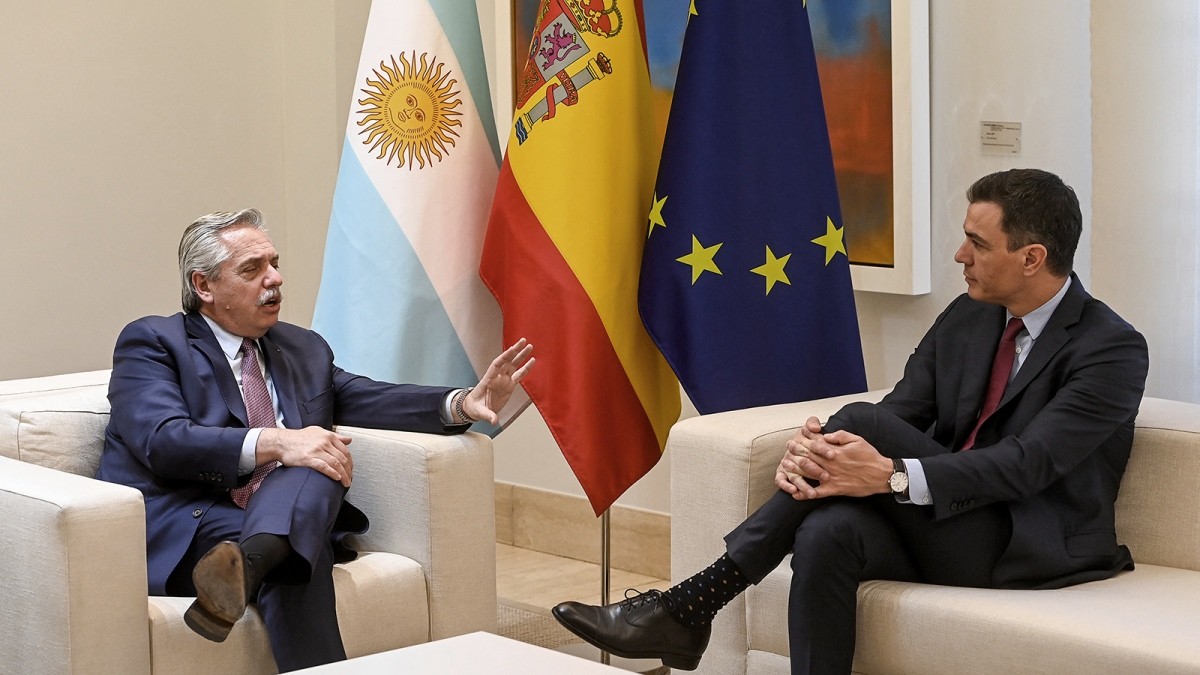 Alberto le dijo a Sánchez que Argentina puede proveer alimentos y energía a España | Política