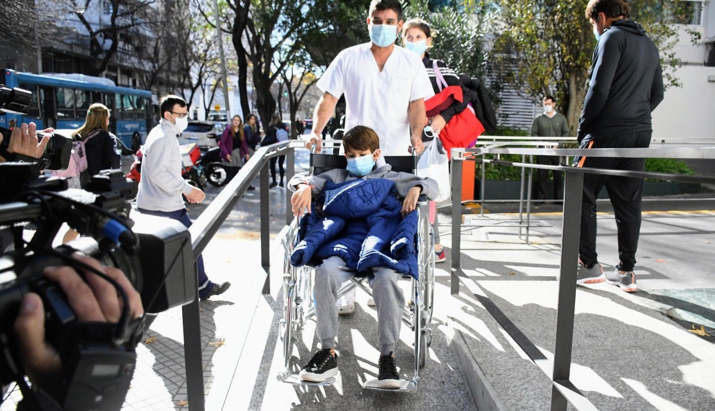 Pablito, el nene trasplantado de hígado por una hepatitis, recibió el alta | Rosario y la región