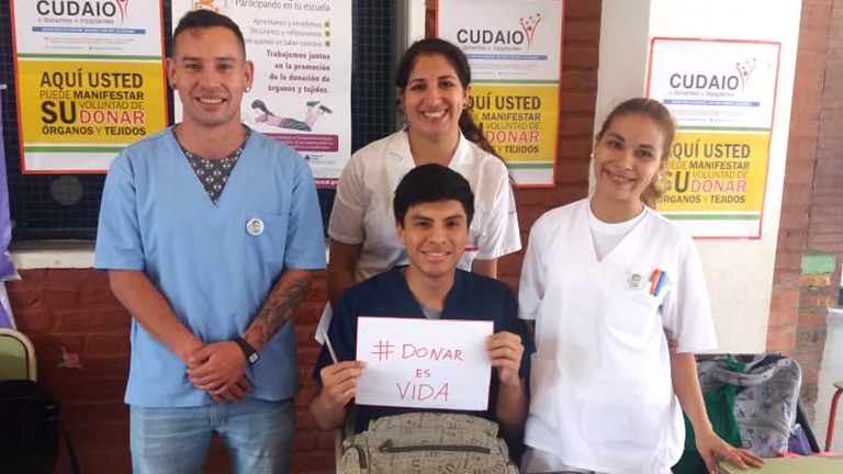 “Dejá tu marca”: La campaña por el Día Nacional de la Donación de Órganos | Información General
