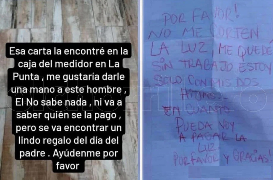 Lecturista de empresa eléctrica organizó una colecta para pagar la deuda de $33.000 de un usuario desempleado | Información General
