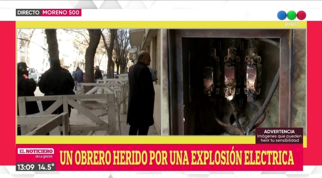Un operario sufrió quemaduras en su rostro por una explosión eléctrica | Rosario y la región