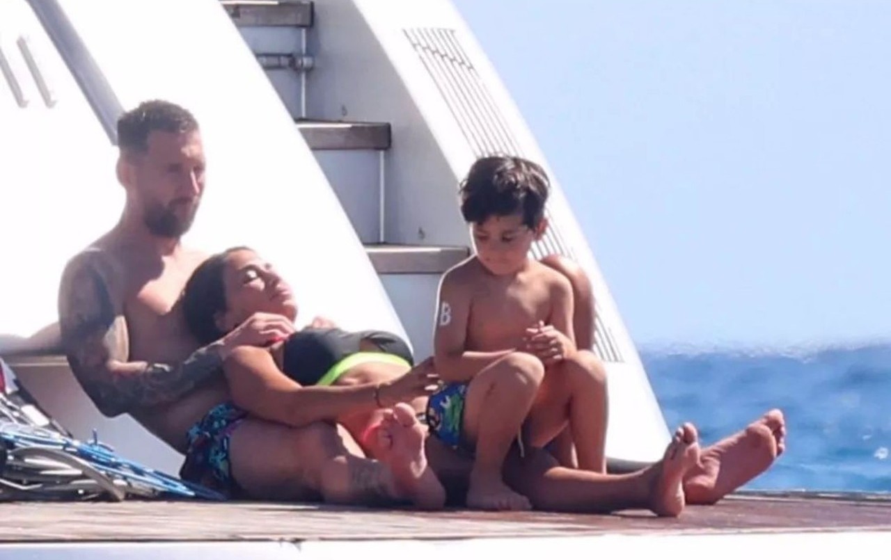 Lionel Messi y Antonela Roccuzzo: Relax luego de los festejos | Deportes