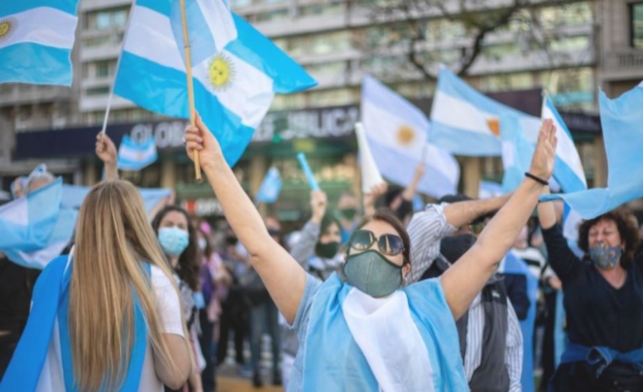 9J: la sociedad realizó un nuevo banderazo contra el Gobierno | Política