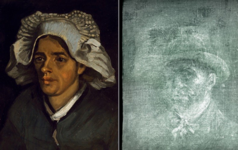 Descubrieron un autorretrato inédito de Van Gogh detrás de otro cuadro | Tecnología
