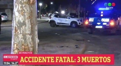 Tragedia en el Día del Amigo: tres muertos y un sobreviviente tras brutal choque | Rosario y la región
