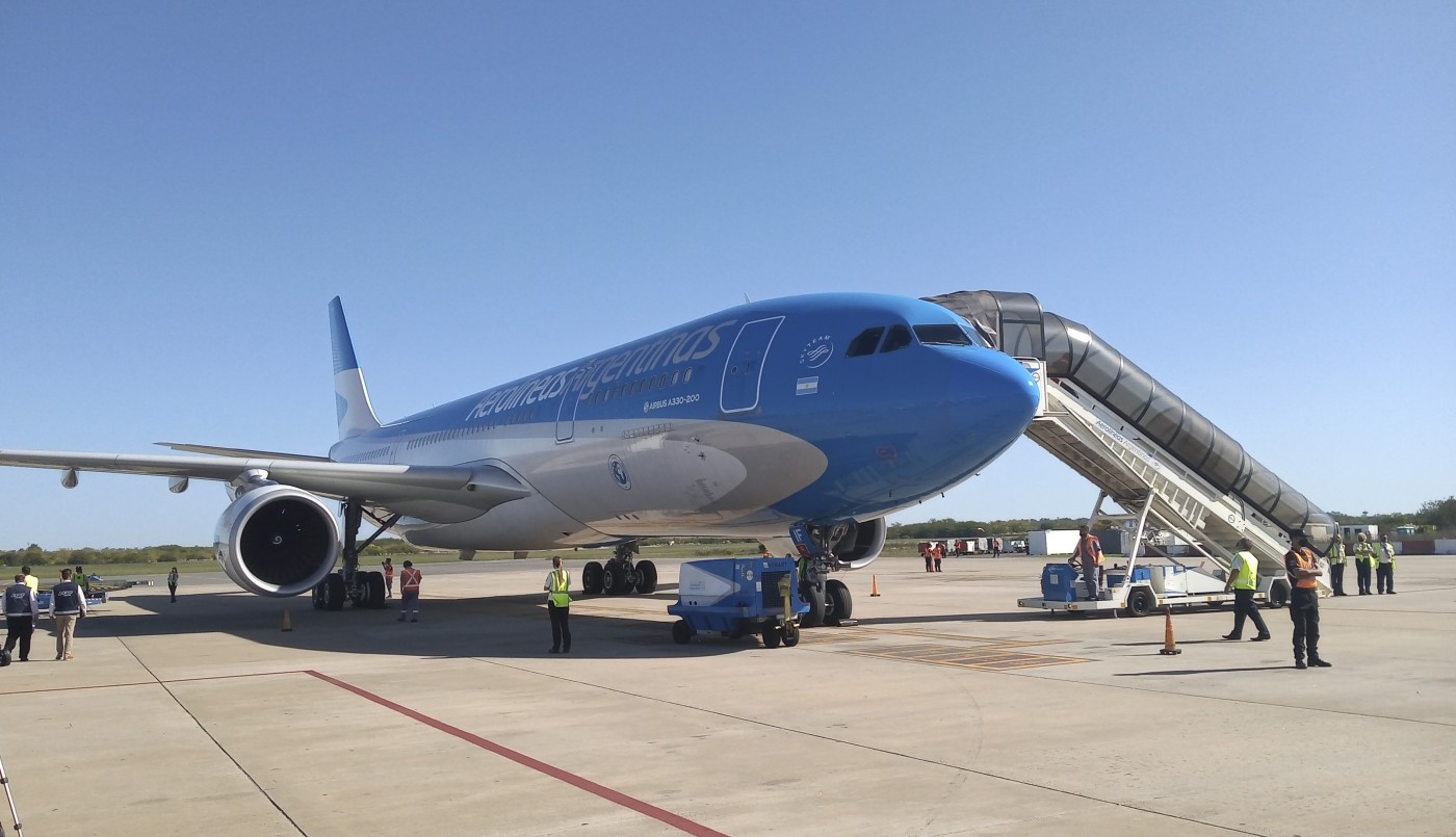 Amenaza de bomba en un vuelo de Aerolíneas Argentinas | Información General