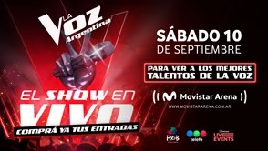 La Voz Argentina, el show en vivo: ya se encuentran a la venta las entradas | Entretenimiento