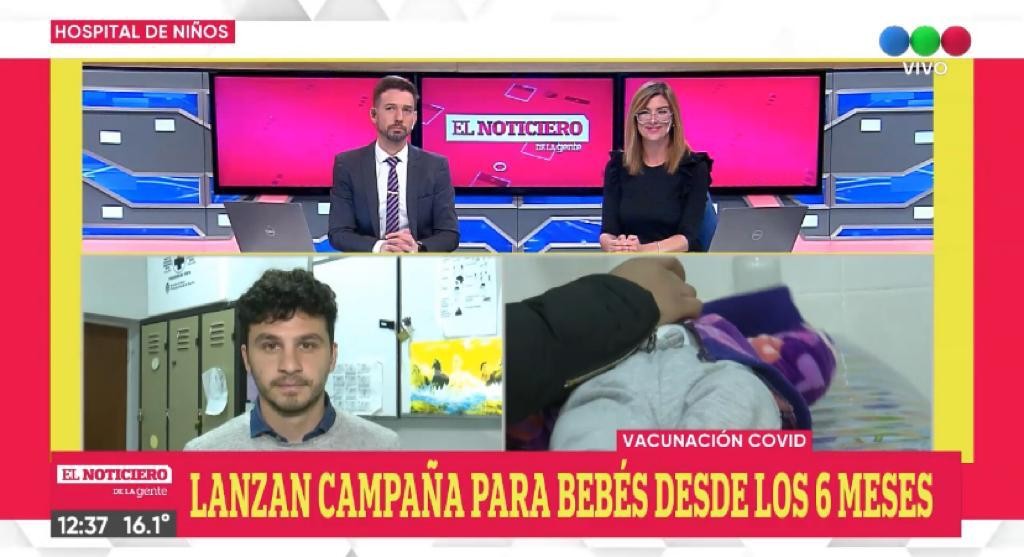 Comenzó la vacunación contra Covid para bebés | Rosario y la región