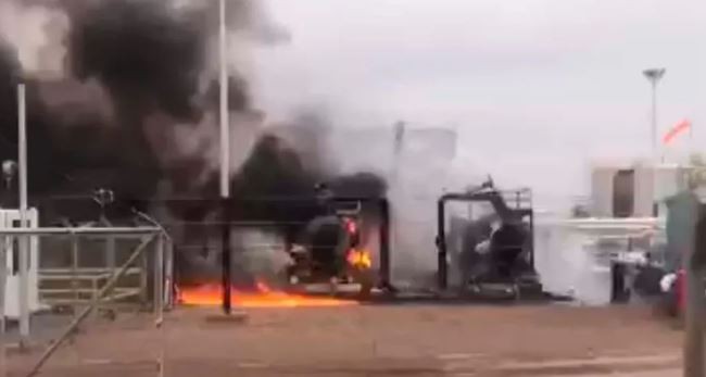 Una explosión generó un incendio en un pozo petrolero de la ciudad rionegrina de General Roca | Información General
