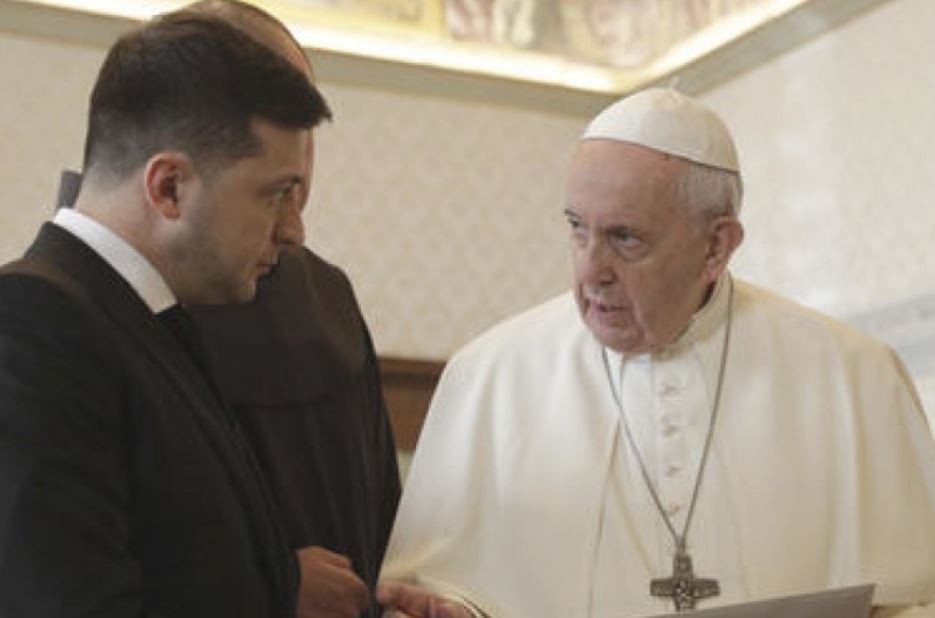 El papa Francisco habló con Volodímir Zelenski sobre la guerra en Ucrania | Internacionales