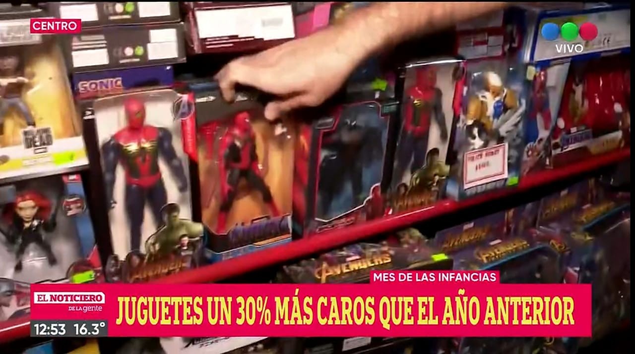 Día del niño: los juguetes aumentaron un 30 por ciento | Rosario y la región