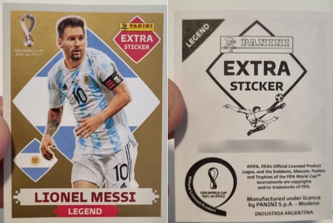 Qatar 2022: piden hasta $123.000 por la figurita de Messi | Deportes