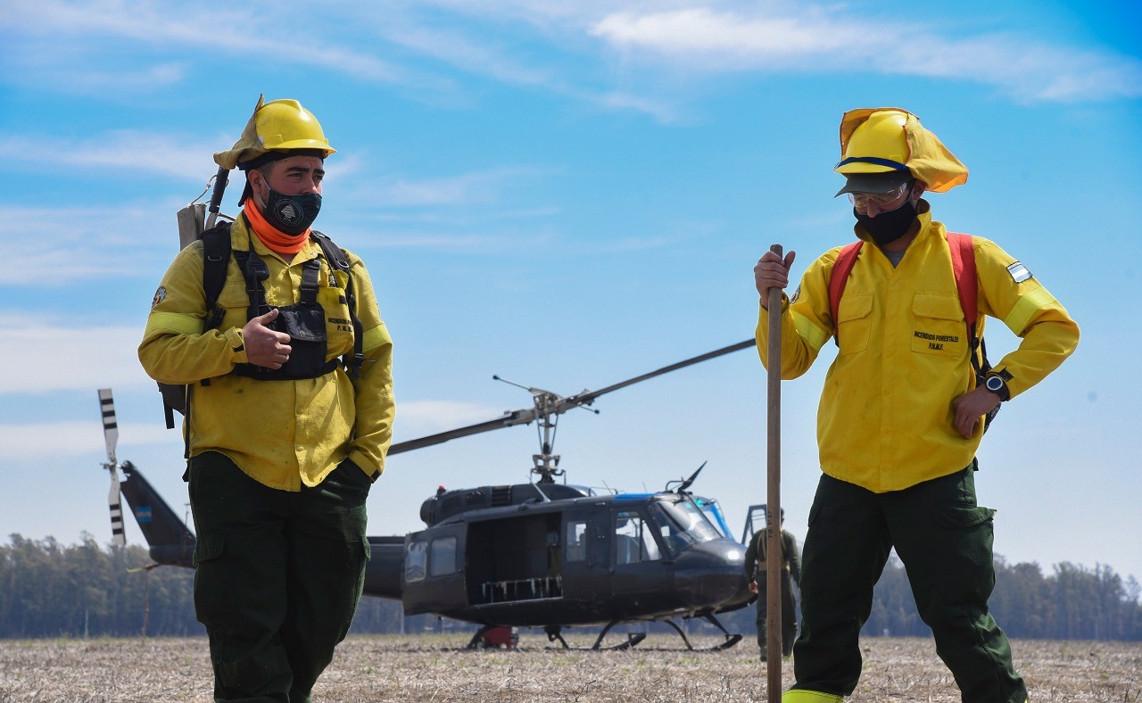 Incendios: positivo control de los focos ígneos frente al Gran Rosario | Rosario y la región