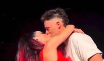 Lali besó a Santi Maratea y cumplieron su promesa | Espectáculos