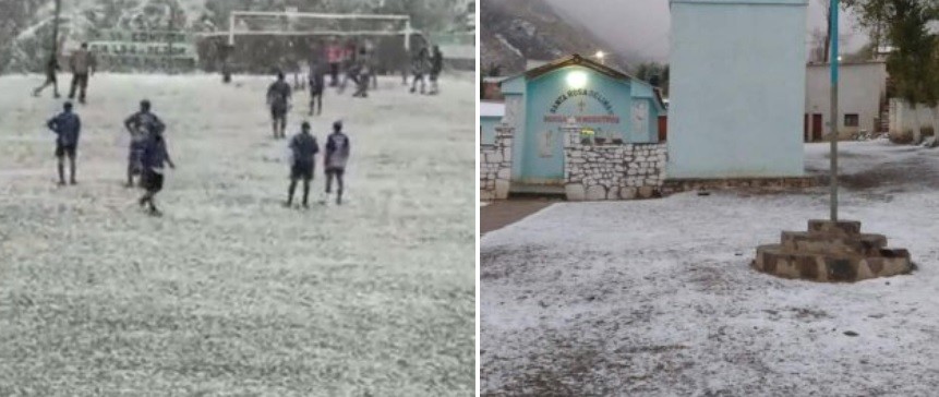 Jujuy: la nieve pintó de blanco las serranías de Caspalá | Información General