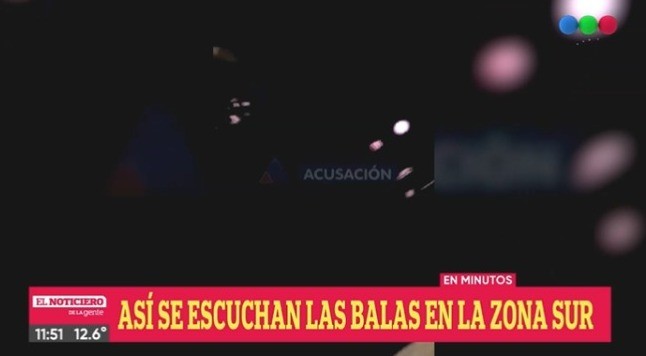 Video: así se escuchan las balas en zona sur | Rosario y la región