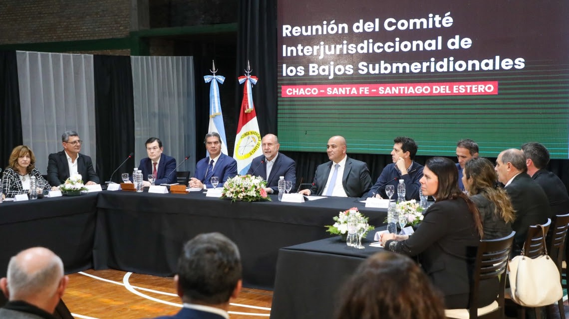 Perotti encabezó una nueva reunión del Comité Interjurisdiccional de los Bajos Submeridionales | Política