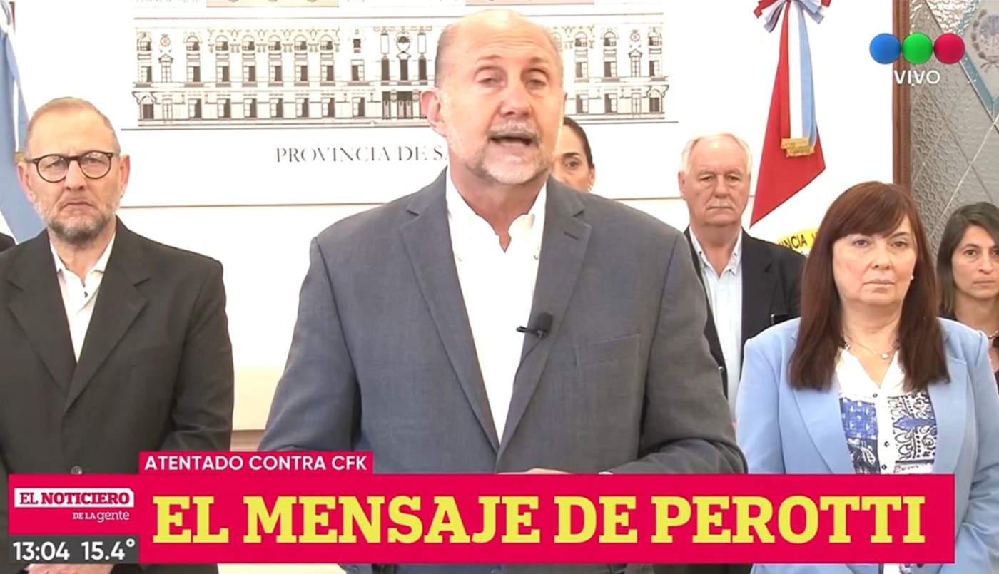 Perotti citó de urgencia a una reunión de gabinete en la Casa gris | Información General