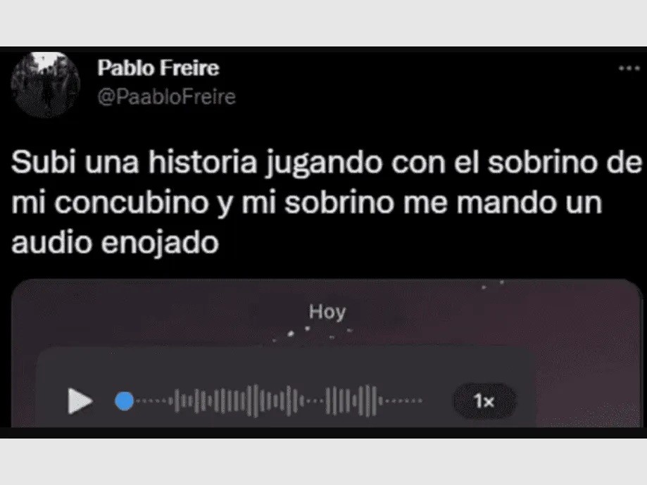 Los audios virales de un nene celoso porque su tío jugó con otro niño | Tecnología