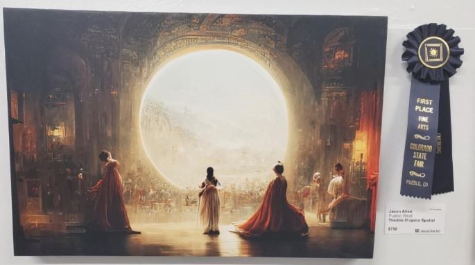 Una obra generada con inteligencia artificial ganó un concurso de bellas artes en Estados Unidos | Tecnología