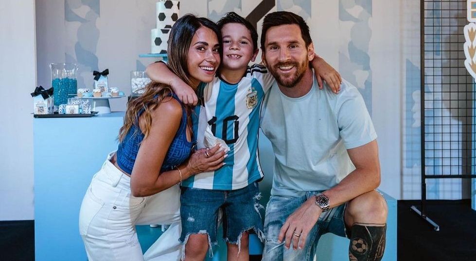 Mateo Messi festejó su cumpleaños con temática de la Selección Argentina | Deportes