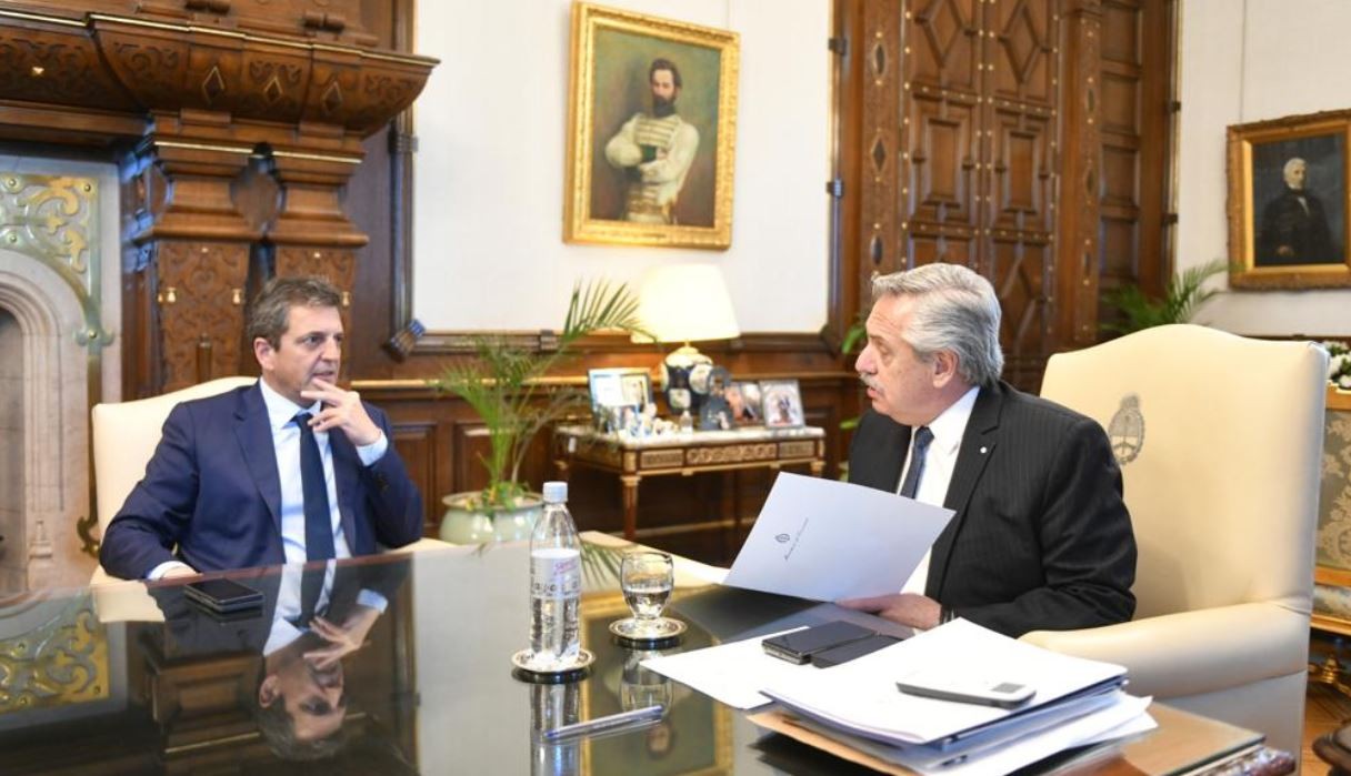 Sergio Massa visitó a Alberto Fernández en la Casa Rosada tras su viaje a Estados Unidos | Política