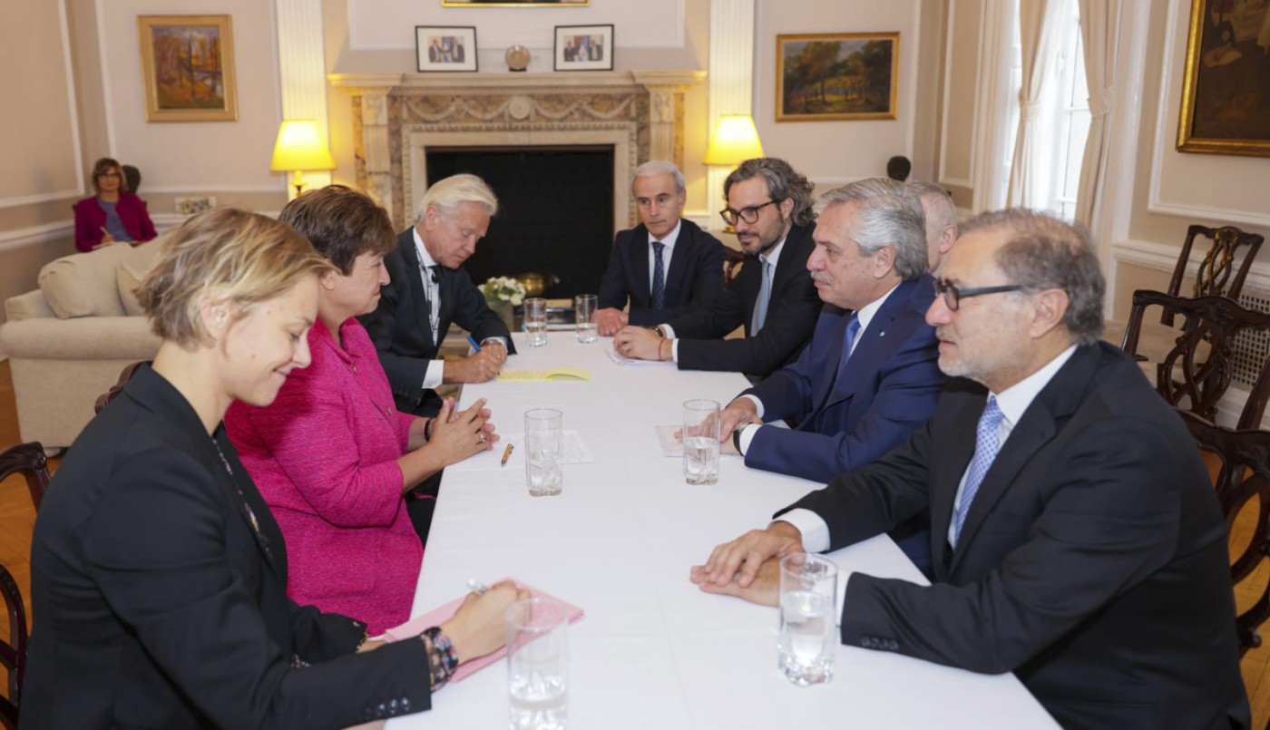 Reunión entre Alberto Fernández y Kristalina Georgieva en Nueva York | Política