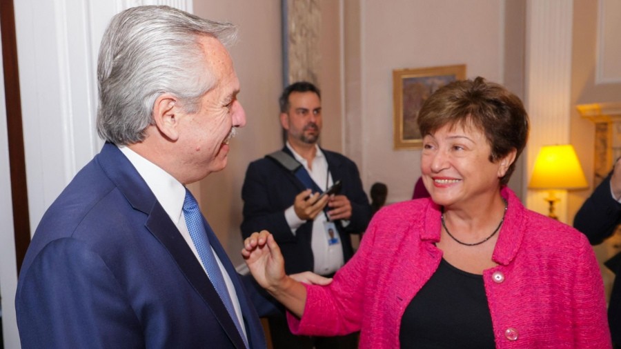Kristalina Georgieva se reunió con Alberto Fernández y elogió el programa económico | Política
