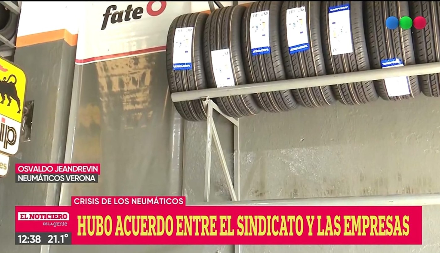 Neumáticos: Acordaron un aumento del 66% | Política