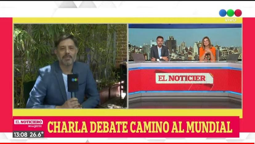 Horacio Pagani, junto a periodistas de Rosario, dará una charla sobre el Mundial de Fútbol | Rosario y la región