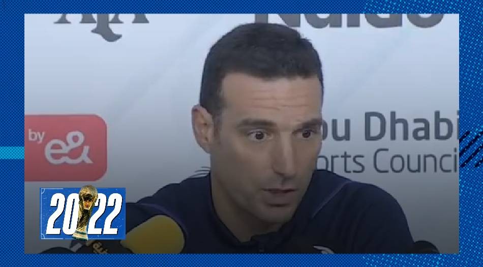 "Presión no tengo": conferencia de Scaloni, a una semana del debut en el Mundial | Qatar 2022