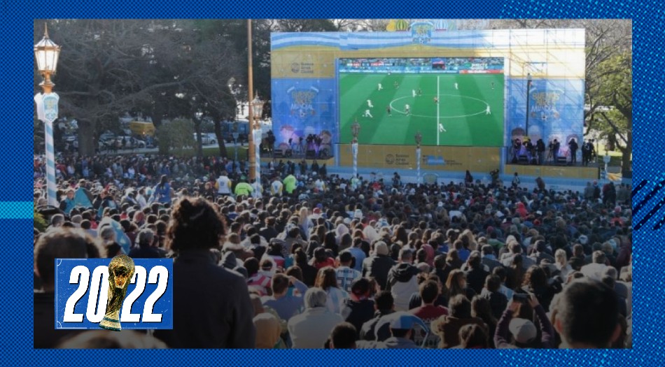 CABA transmitirá los partidos del Mundial en pantalla grande: cómo conseguir entradas | Qatar 2022