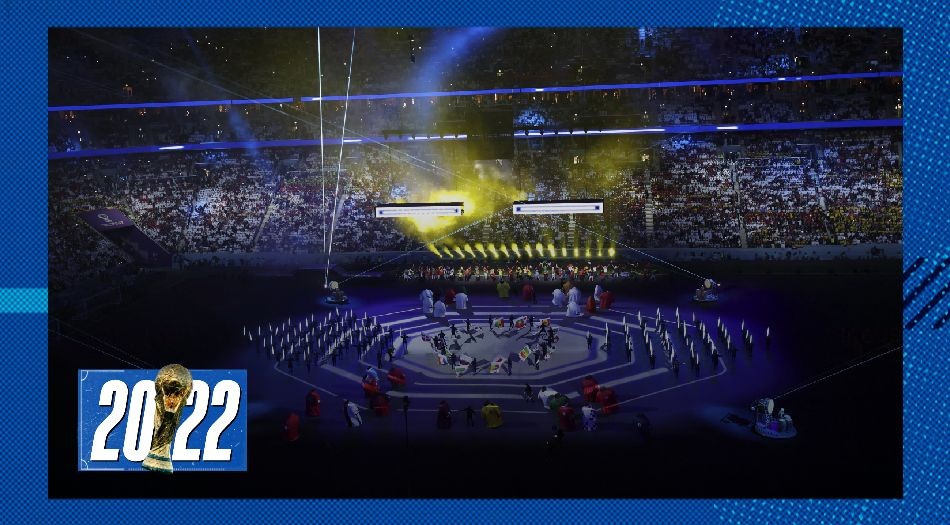 Qatar 2022: "Vamos, vamos Argentina", el momento viral de la inauguración | Qatar 2022