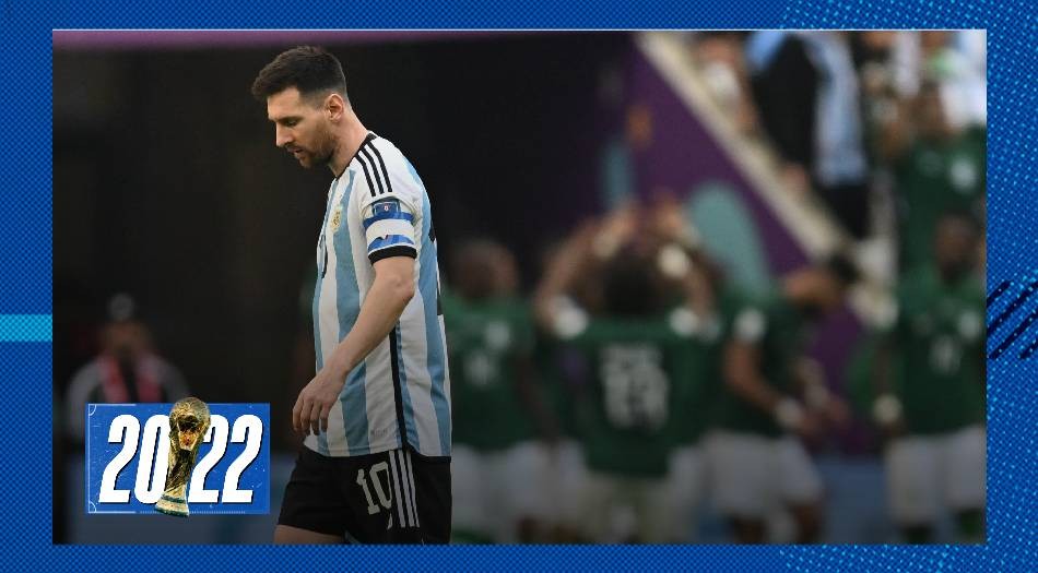 Argentina cayó inesperadamente y dejó un invicto de 36 partidos | Qatar 2022