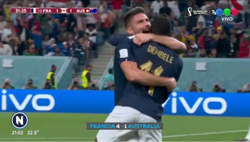 Francia mostró su jerarquía y goleó a Australia en su debut en el Mundial de Qatar | Qatar 2022