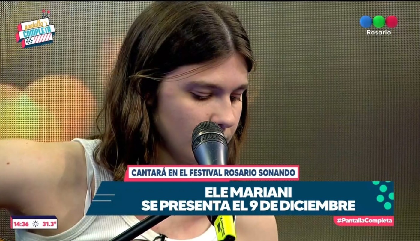 Ele Mariani se presentará en el Festival Rosario Sonando | Espectáculos