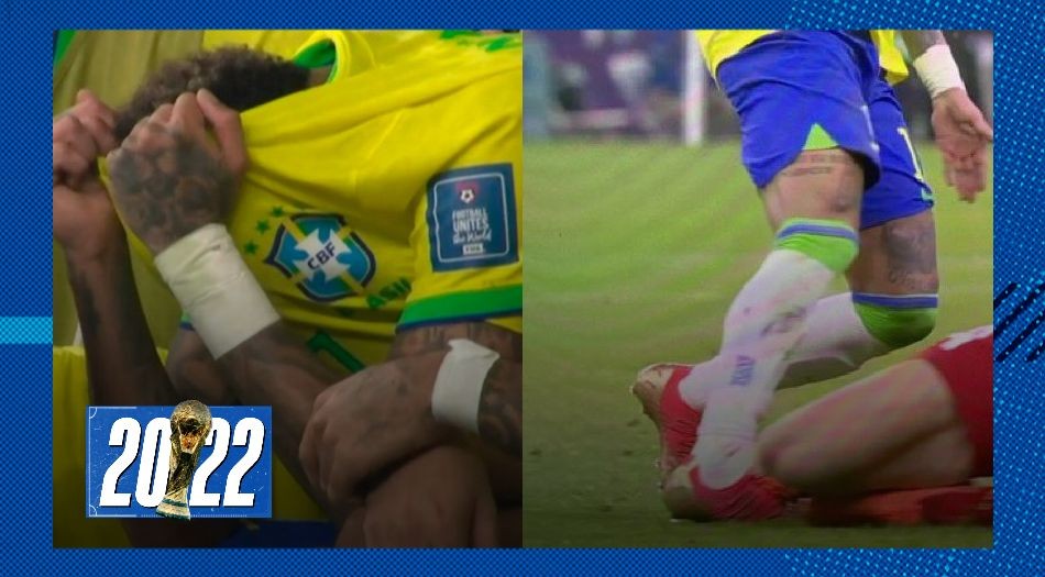 Preocupación en Brasil: Neymar sufrió un esguince y salió llorando | Qatar 2022