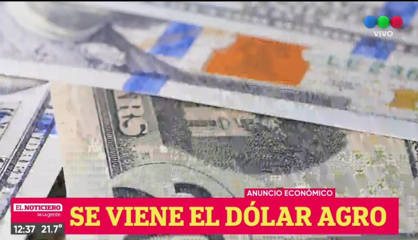 Massa anunció una ampliación del "dólar agro" | Información General