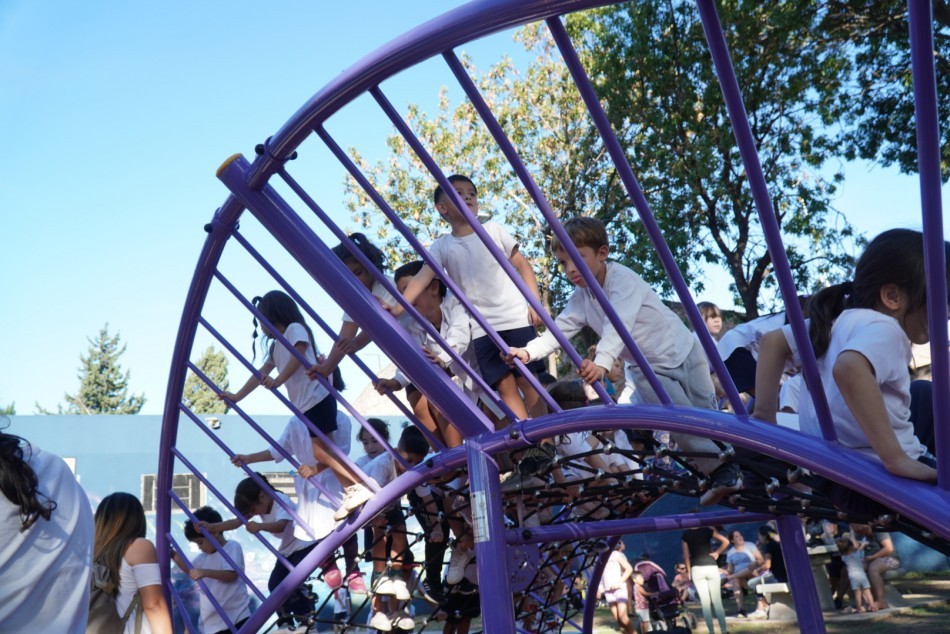 La plaza Matheu ya luce totalmente remodelada y con nuevos juegos | Rosario y la región