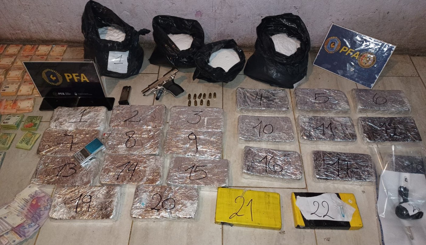 Golpe antinarco a la banda de "Macaco" Muñoz: descubrieron 50 kilos de cocaína | Rosario y la región