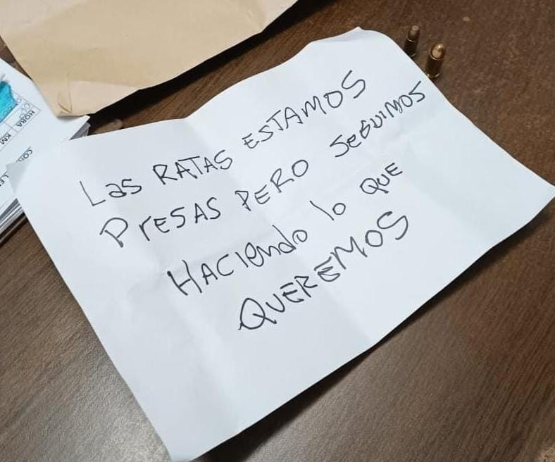 Con dos balas y un mensaje mafioso amenazaron al intendente de Venado Tuerto | Rosario y la región