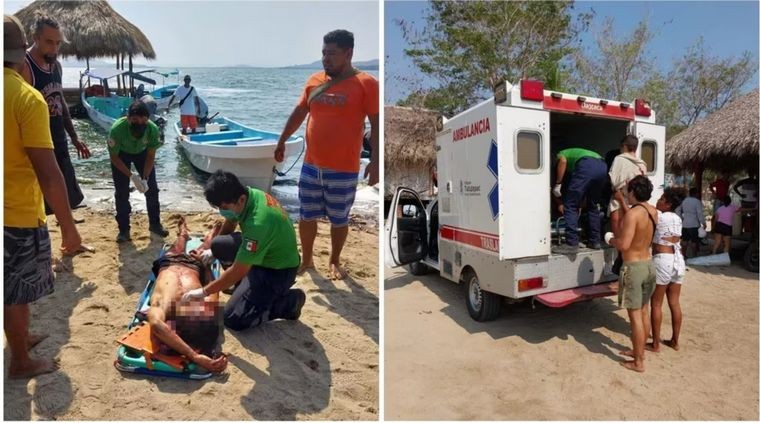 Brutal ataque a machetazos a tres argentinos en México: hay un herido grave | Información General