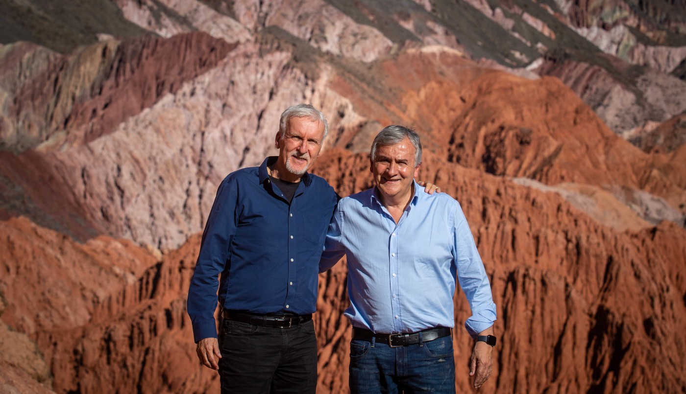 El director de Hollywood James Cameron recorrió Jujuy junto a Gerardo Morales | Espectáculos