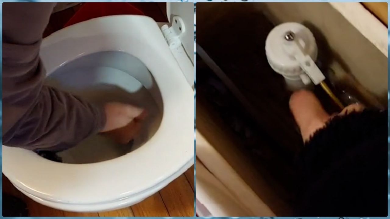 Llegó el frío: por las bajas temperaturas se le congeló hasta el agua del inodoro | Información General