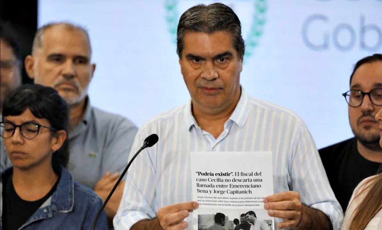 Capitanich negó haber tenido una comunicación con Emerenciano Sena: "No inventen" | Información General