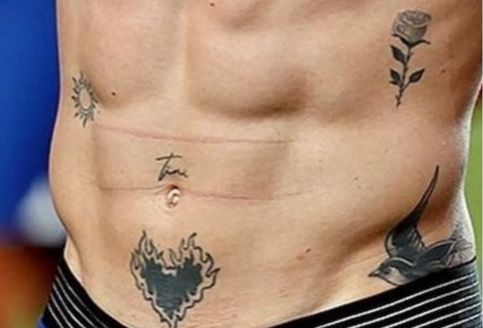 Cómo se borra un tatuaje como el que tiene De Paul con el nombre de Tini | Espectáculos