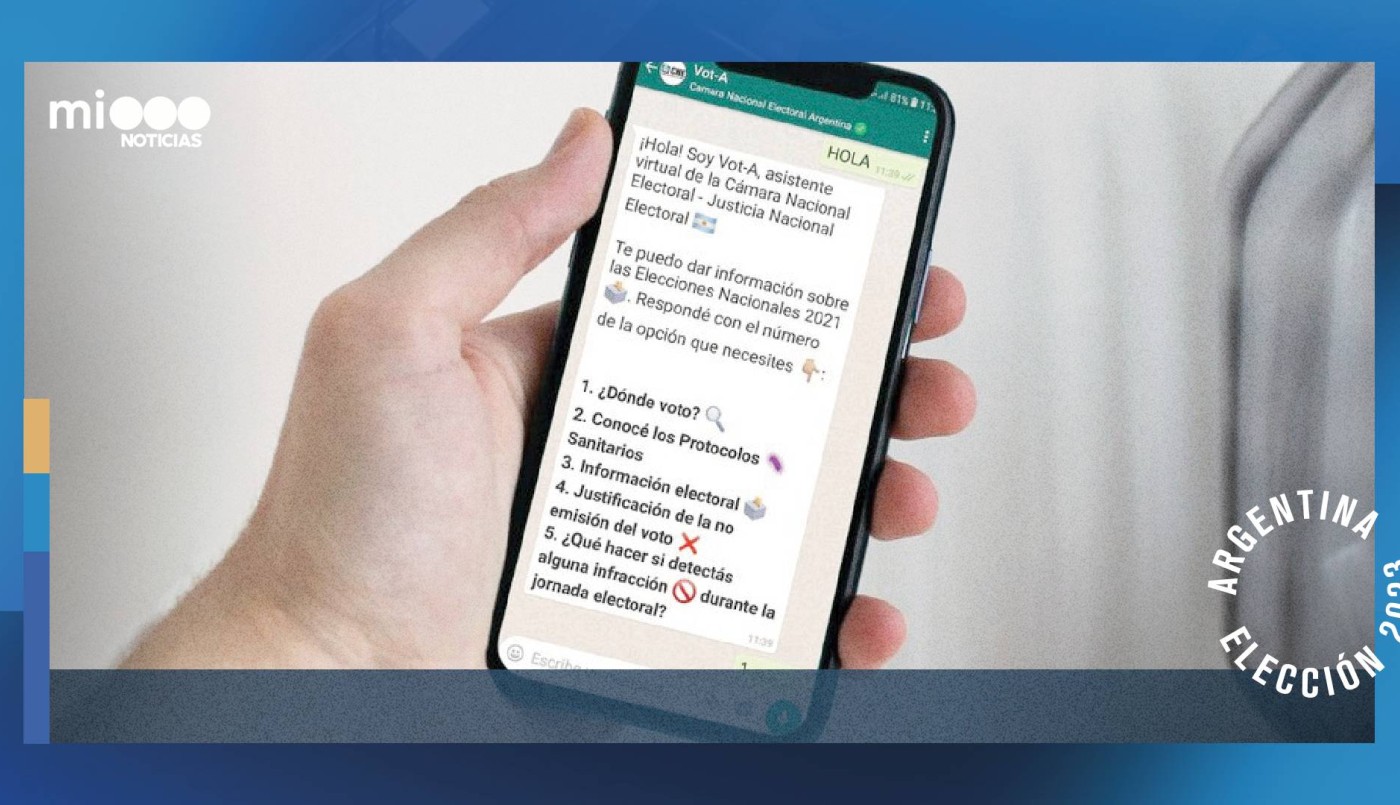 "Vot-A", el asistente virtual sobre información electoral, recibió "decenas de miles de consultas" | Política y Economía