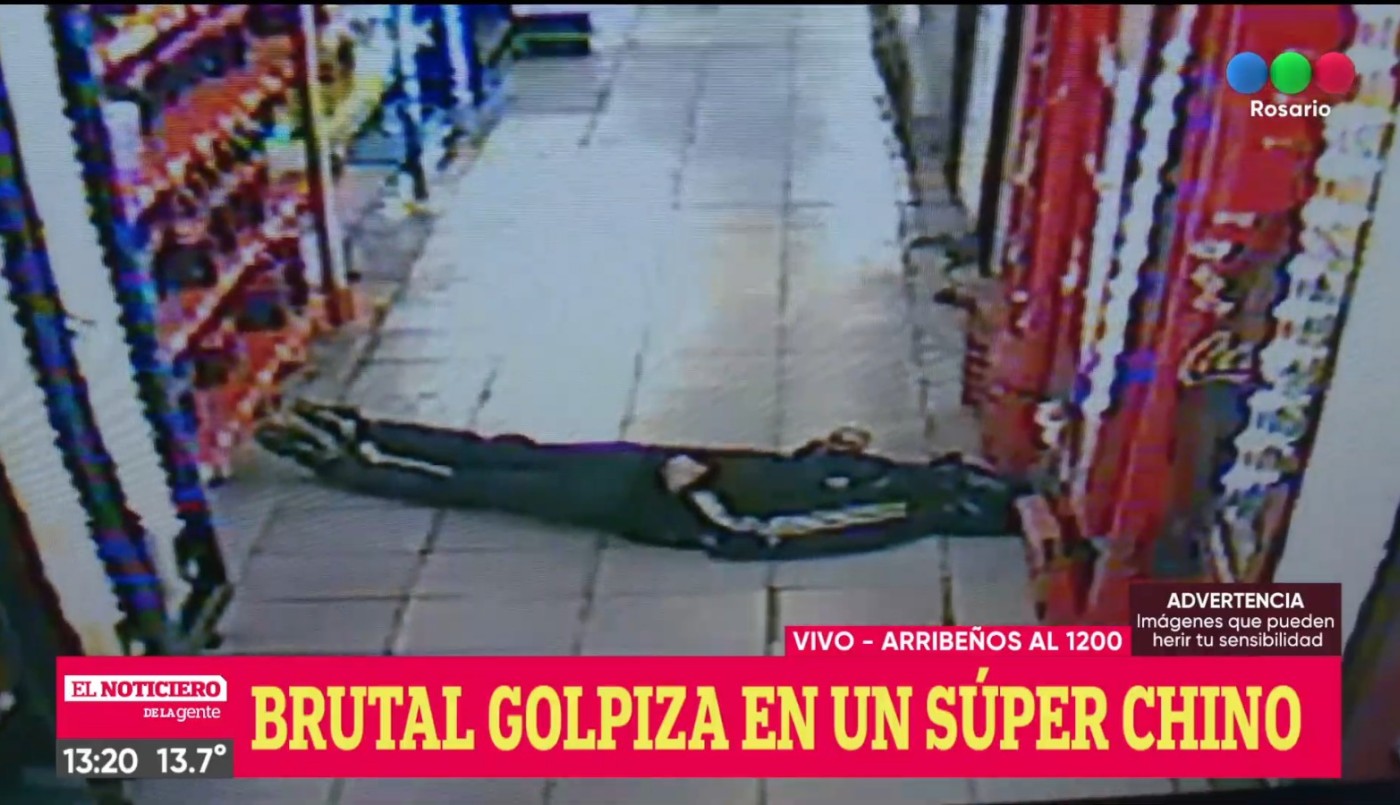 Robaron un supermercado y golpearon brutalmente al dueño | Rosario y la región