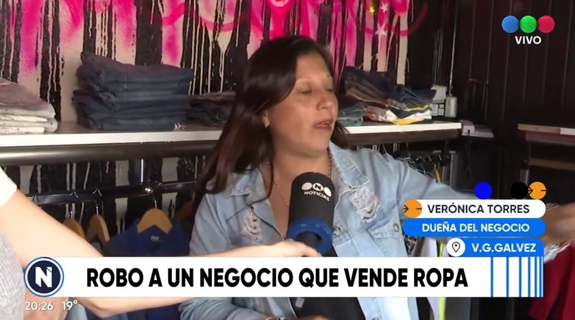 A mano armada robaron 700 mil pesos en mercadería a local de ropa | Rosario y la región
